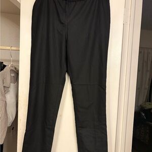 Vivienne Tam Career Black Straight Leg Pants